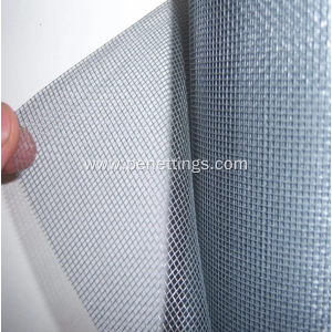 Anti Mosquito White Fiberglass Window Screen Factory